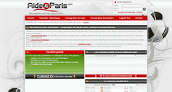 Desktop Screenshot of aideoparis.com