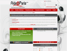 Tablet Screenshot of aideoparis.com
